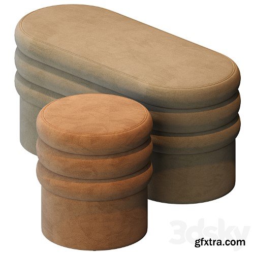 3dsky Pro - Dutchbone / Aditi Pouf