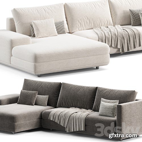 3dsky Pro - Miles Sectional Sofa