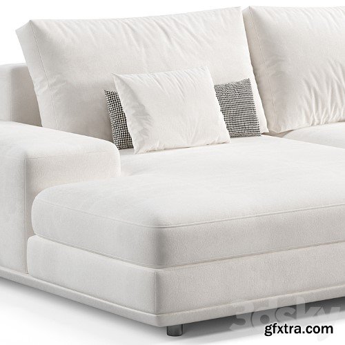 3dsky Pro - Miles Sectional Sofa
