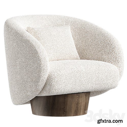 3dsky Pro - Union Home Rotunda Swivel Chair