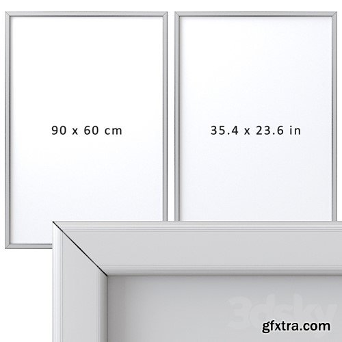 3dsky Pro - Set of large wall paintings 1487