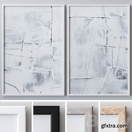 3dsky Pro - Set of large wall paintings 1487