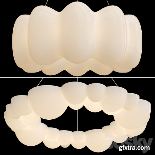 3dsky Pro - ODDLY & DONUT CHANDELIER