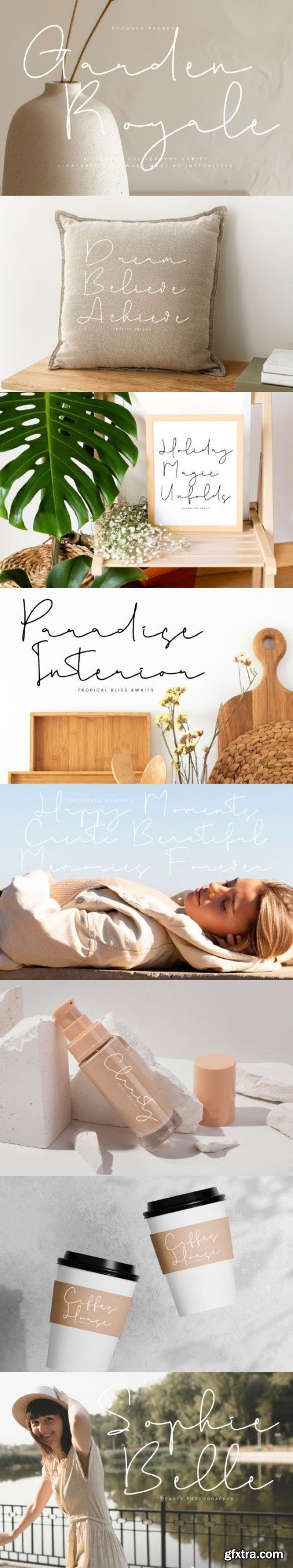 Garden Royale, a Script Font