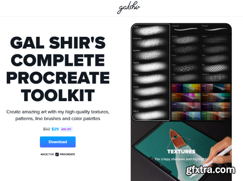Gal Shir's - Complete Procreate Toolkit Gal Shir's - Complete Procreate Toolkit