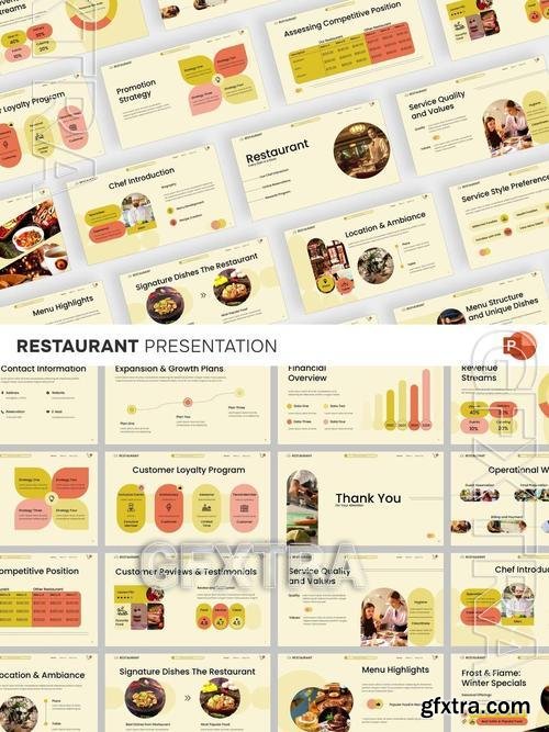 Restaurant Food Pitch Deck H9QM5GB