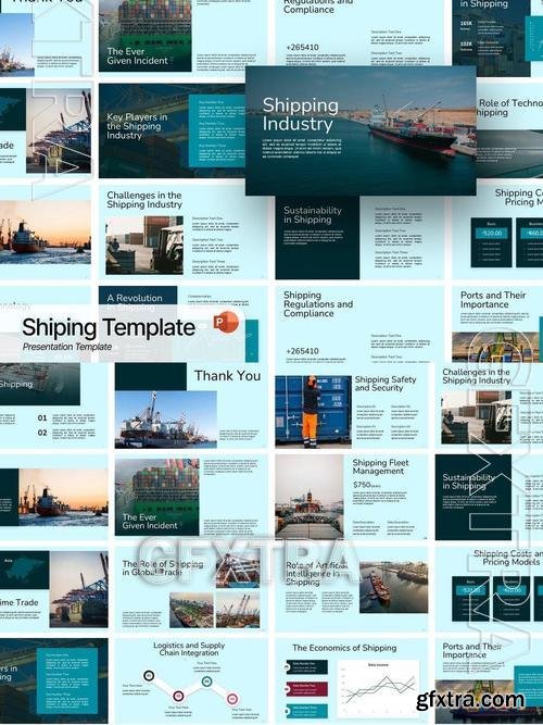 Shipping Cargo Pitch Deck E3235ZV