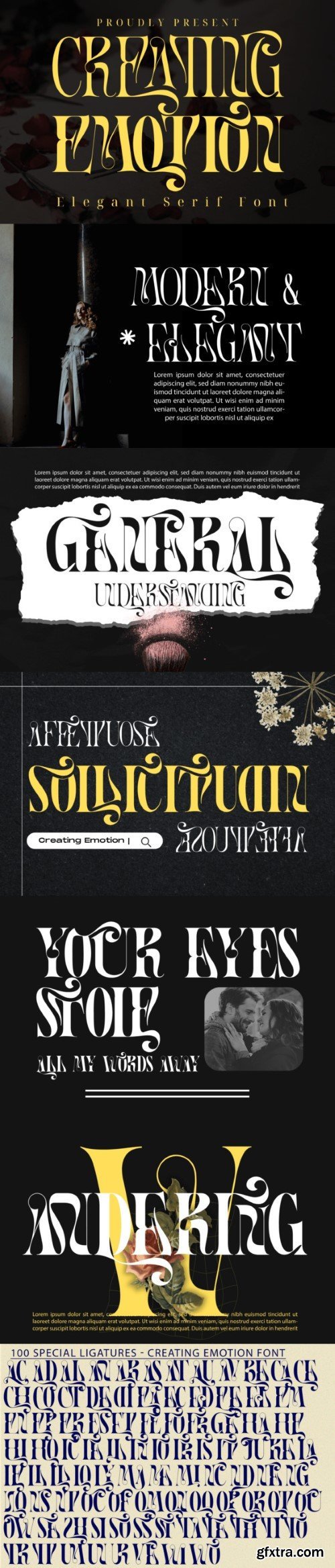 Creativemarket - Creating Emotion Font