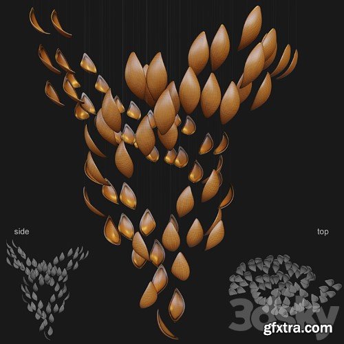 3dsky Pro - Chandelier Light Vargov