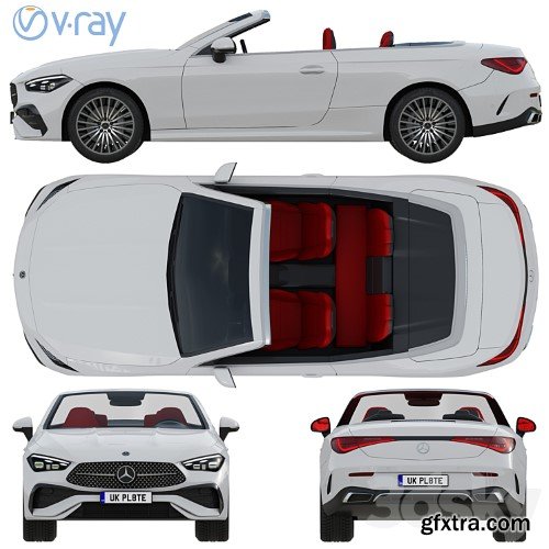 3dsky Pro - Mercedes-Benz CLE Cabriolet
