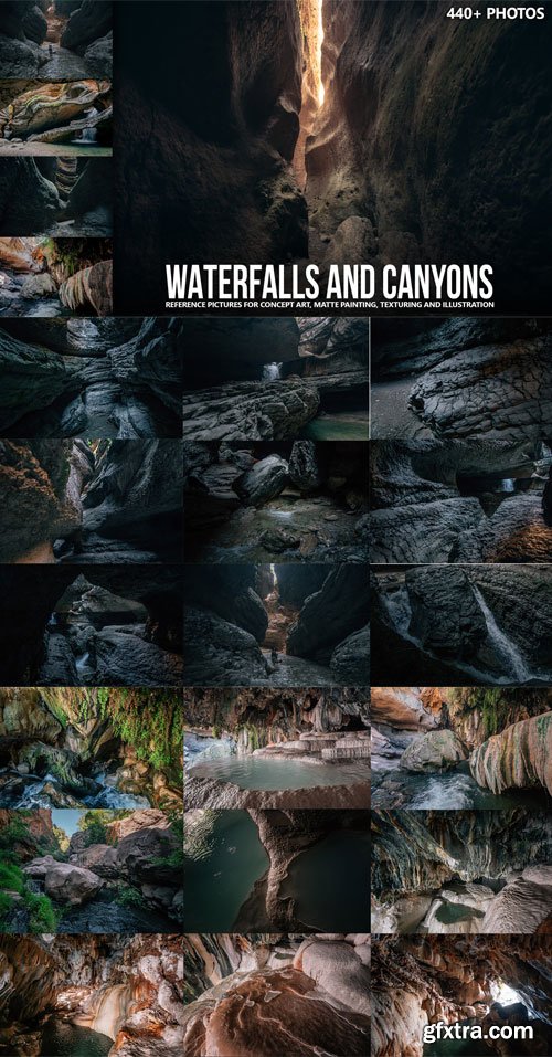 ArtStation - 440+ Waterfalls and Canyons Reference Pictures