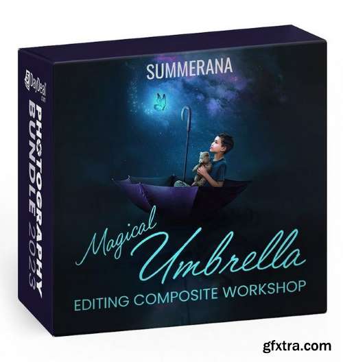 Summerana - Magical Umbrella Editing Composite Workshop