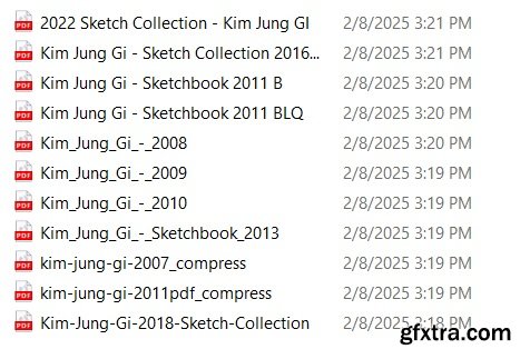 Kim Jung Gi - Sketchbook