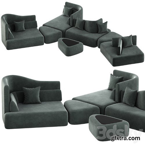 3dsky Pro - Ottawa Sofa OT13 by BoConcept