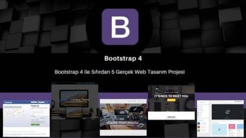 'Udemy - Bootstrap ile Sıfırdan 5 Gerçek Web Tasarım Projesi'
