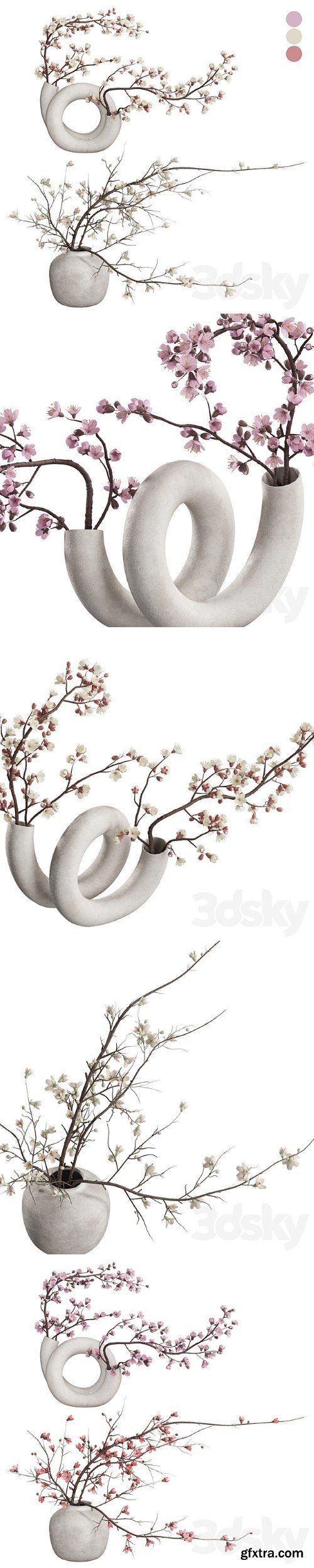 3dsky Pro - Flower In Vase 52