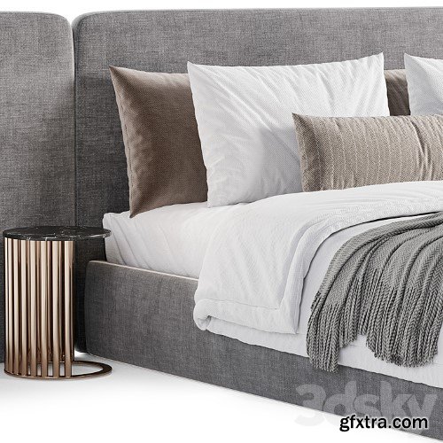 3dsky Pro - Lola Bed by Ana Roque Interior