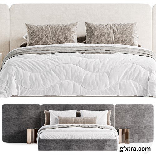 3dsky Pro - Lola Bed by Ana Roque Interior