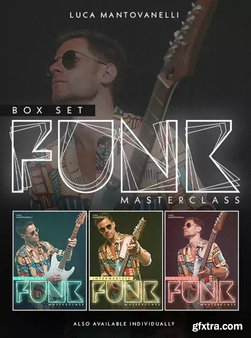 JTC Guitar Luca Mantovanelli Funk Masterclass: Box Set