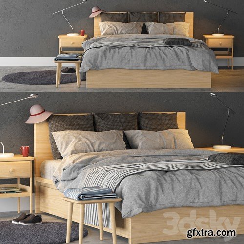 3dsky Pro - Ikea Malm Bed