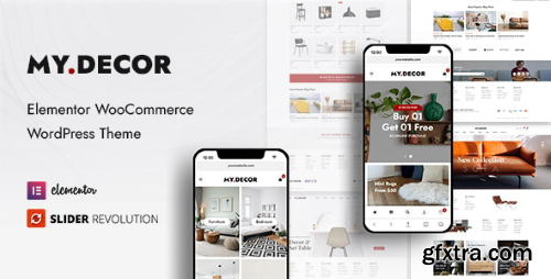 Themeforest - MyDecor - Elementor WooCommerce WordPress Theme 36063191 v1.3.2