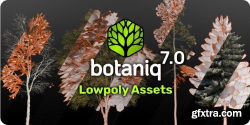 Blender Market - Botaniq v7 - Tree And Grass Library