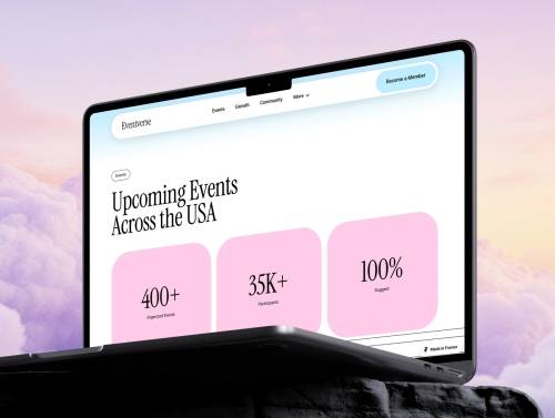 'Eventverse | Event Organizer Framer Template'