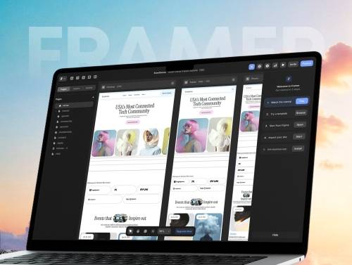 'Eventverse | Event Organizer Framer Template'