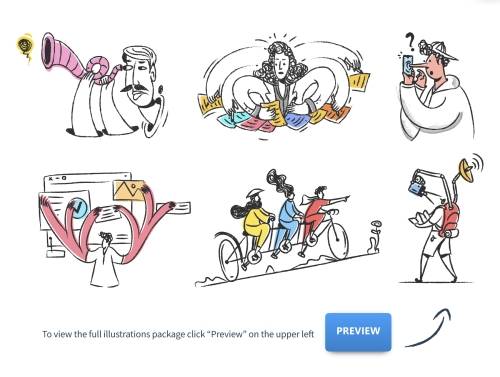 'Surrealism illustrations'