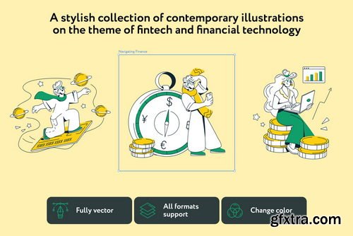 Craftwork.design - Fincer Illustrations Pack