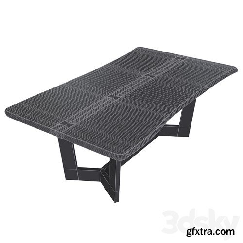 3dsky Pro - Wooden table slab