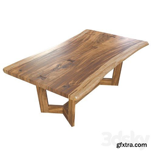 3dsky Pro - Wooden table slab