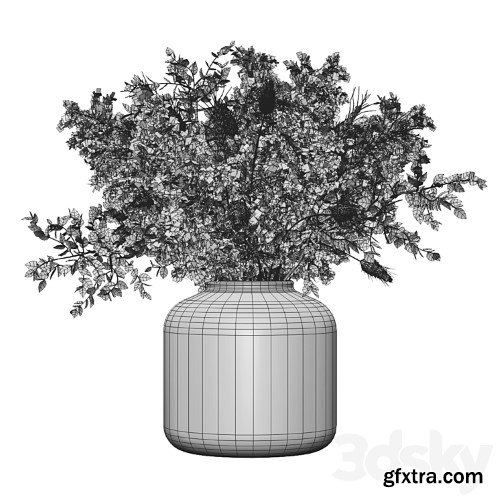 3dsky Pro - Pampas vase