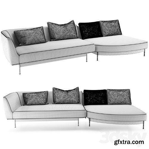 3dsky Pro - Sofa Wittmann ANDES