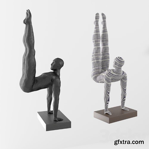3dsky Pro - Athlete figurine