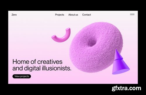 Wanna This - Abstract 3d illustrations