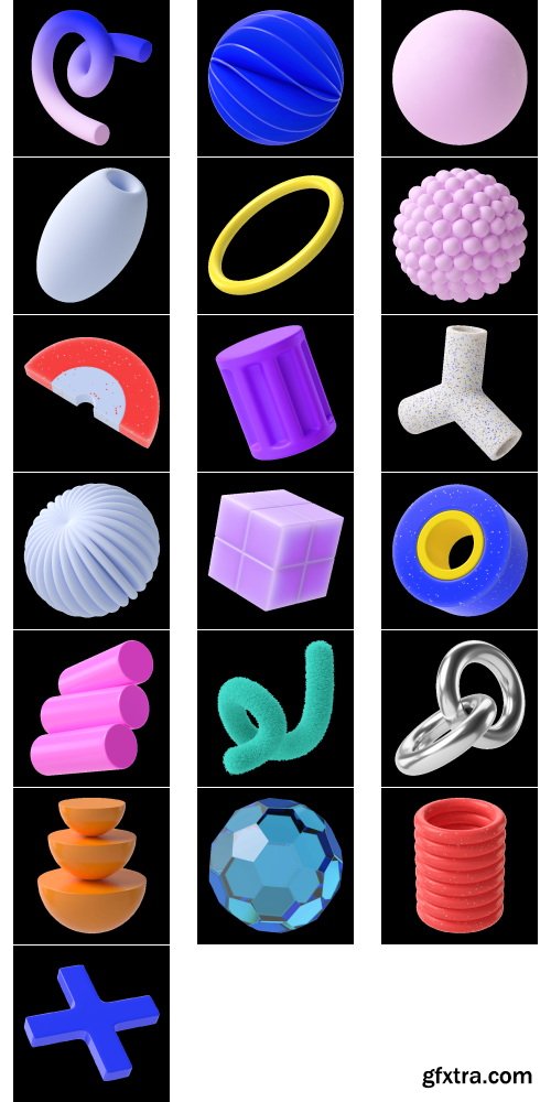 Wanna This - Abstract 3d illustrations