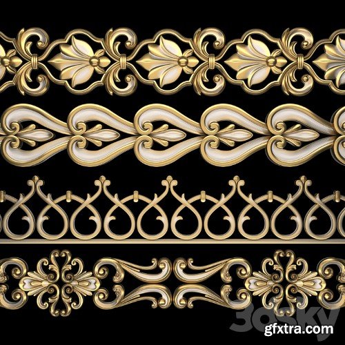 3dsky Pro - Path Ornament Pack 14