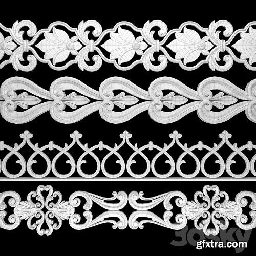 3dsky Pro - Path Ornament Pack 14