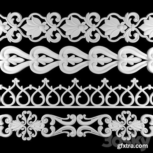 3dsky Pro - Path Ornament Pack 14