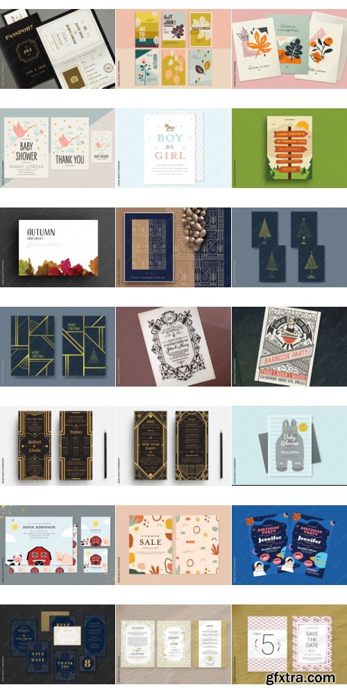 Invitations & Cards Collections #2 100xAI