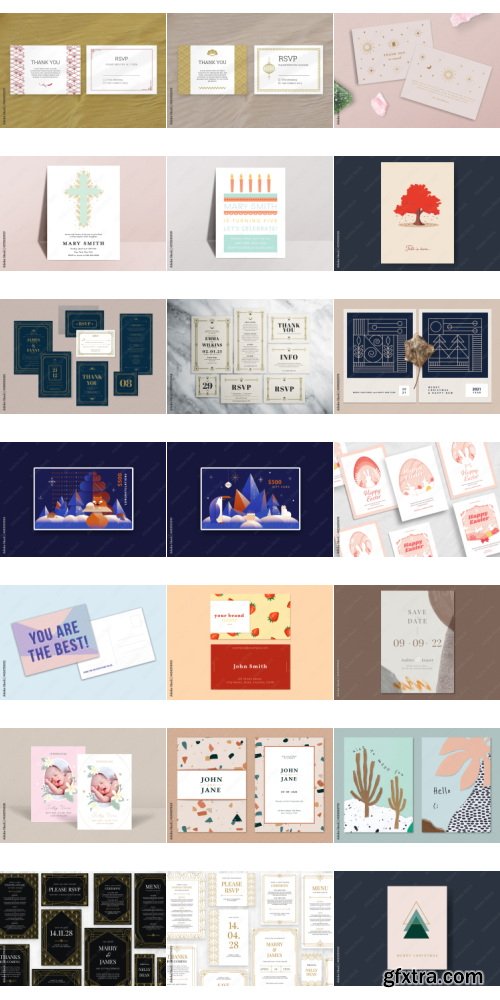 Invitations & Cards Collections #2 100xAI