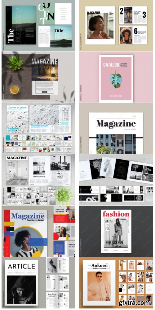 Magazine Layout Collections #1 60xIND