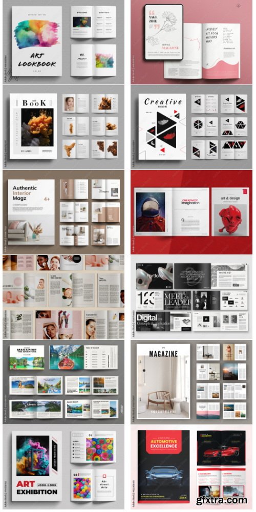 Magazine Layout Collections #1 60xIND