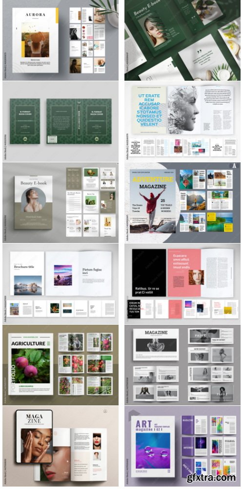 Magazine Layout Collections #1 60xIND