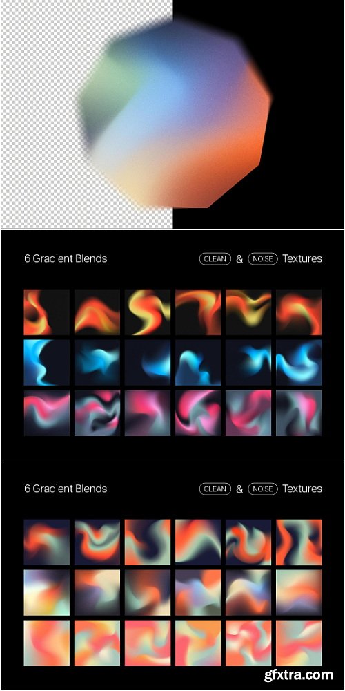 PixelBuddha - Gradient Shapes Collection