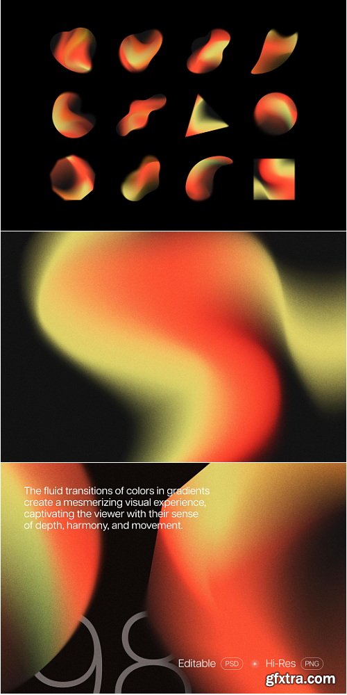 PixelBuddha - Gradient Shapes Collection