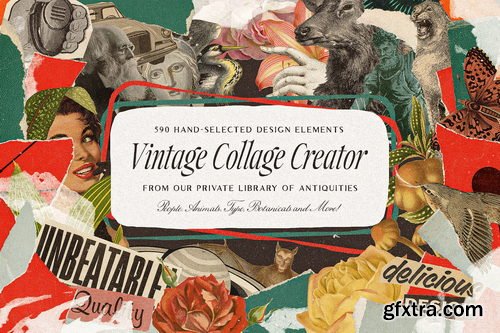 CreativeMarket - Ultimate Vintage Collage Creator - 12770597