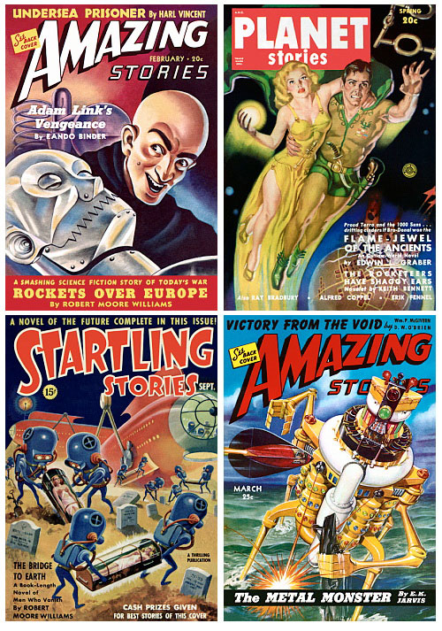 Sci-Fi Pulps 100 UHQ JPG Magazine Covers by TimeTunnel