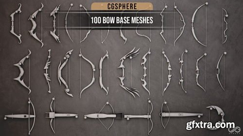 Artstation - 820 Weapon Basemeshes ( CGSphere Weapon Bundle )